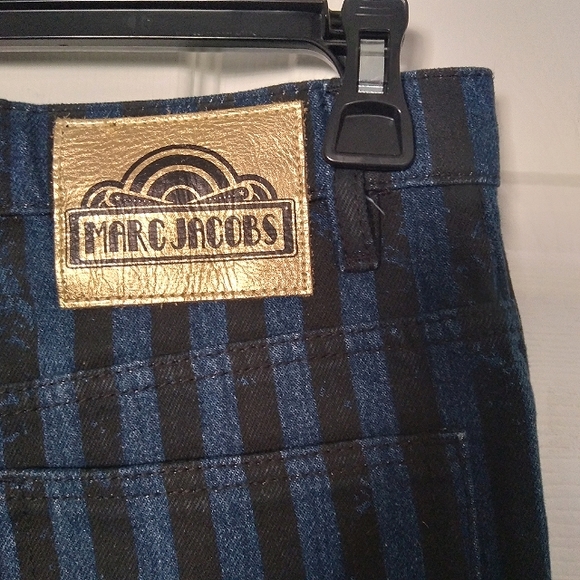 Marc Jacobs high rise vertical stripe skinny jean - Picture 8 of 12